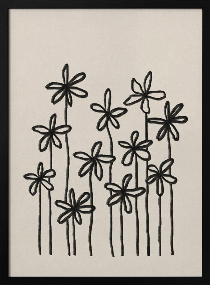Ein Blumenfeld | Poster