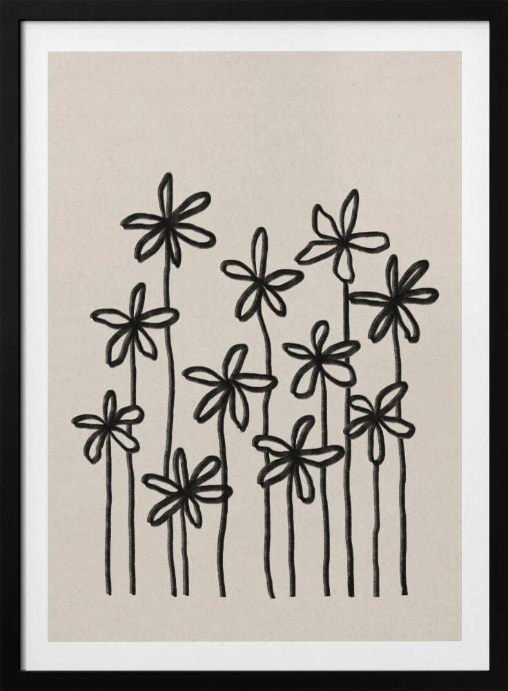 Ein Blumenfeld | Poster