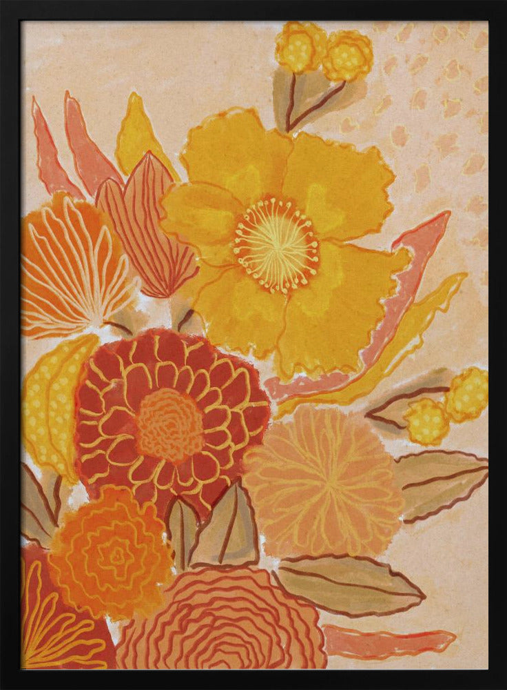 Magischer Blumenstrauß | Poster