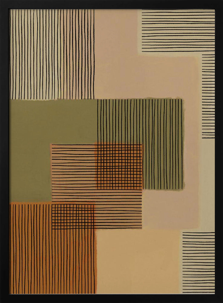 Geo Patchwork #3 | Poster