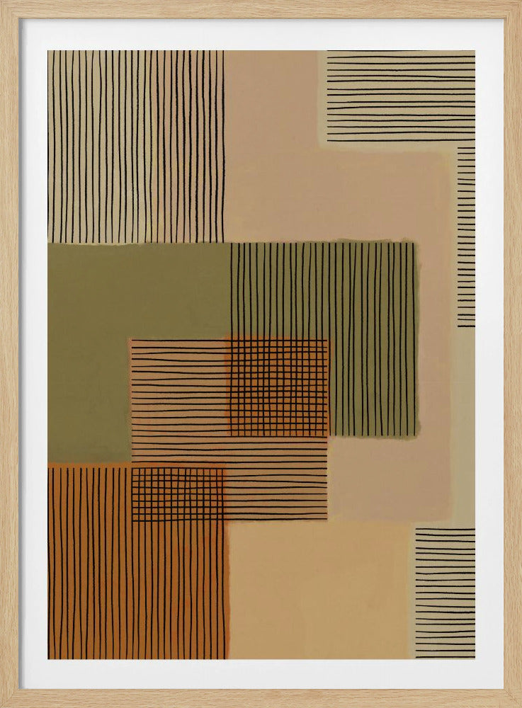 Geo Patchwork #3 | Poster