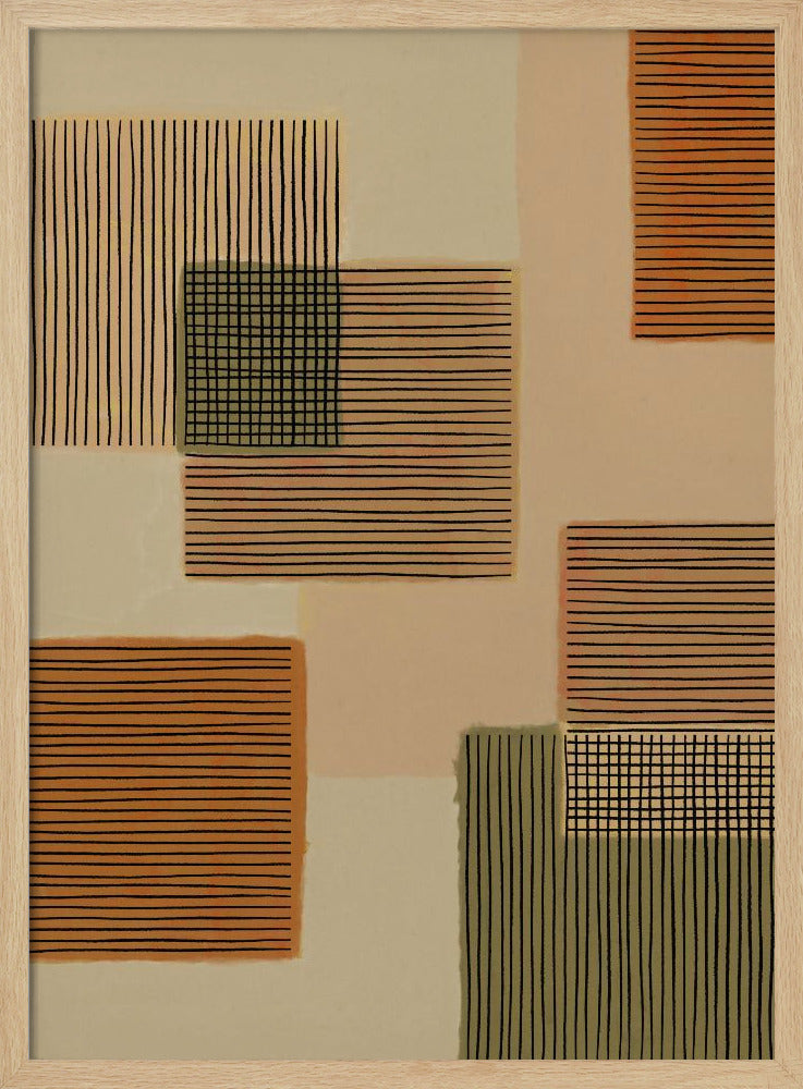 Geo Patchwork #2 | Poster