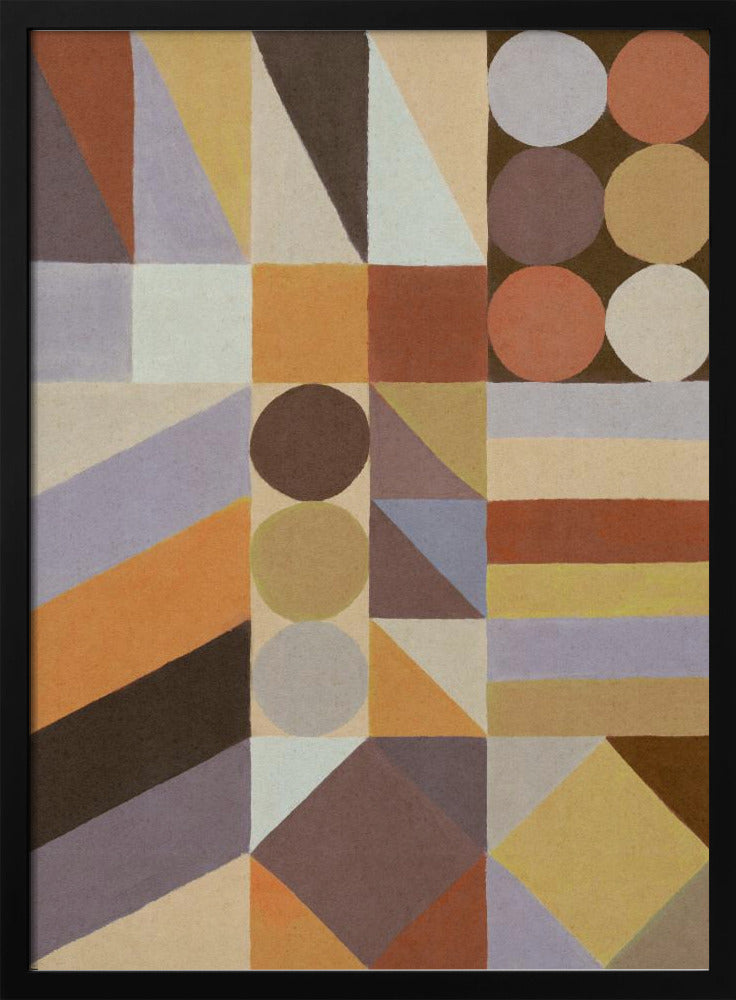 Geometric Shapes & Colors #1 | Poster