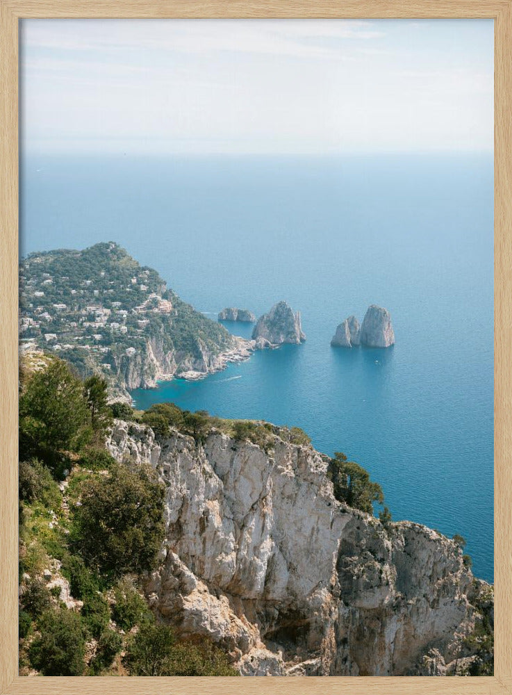 Küste von Capri, Italien | Poster