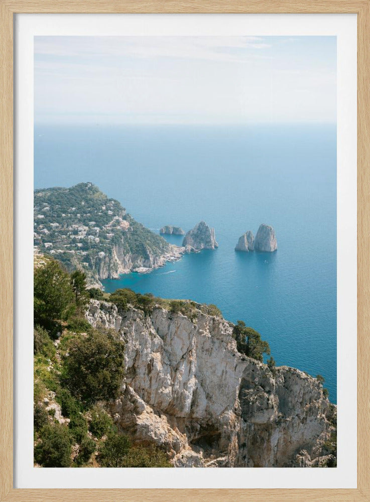 Küste von Capri, Italien | Poster
