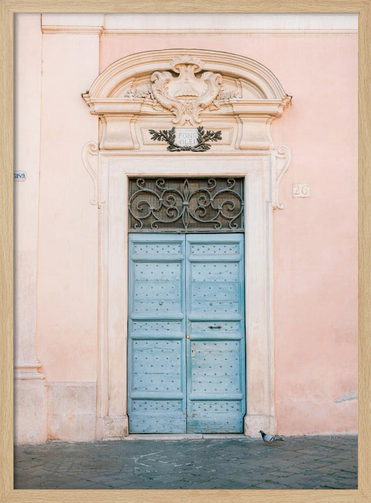 Pastell Trastevere – Rom, Italien, Reisefotografie | Poster