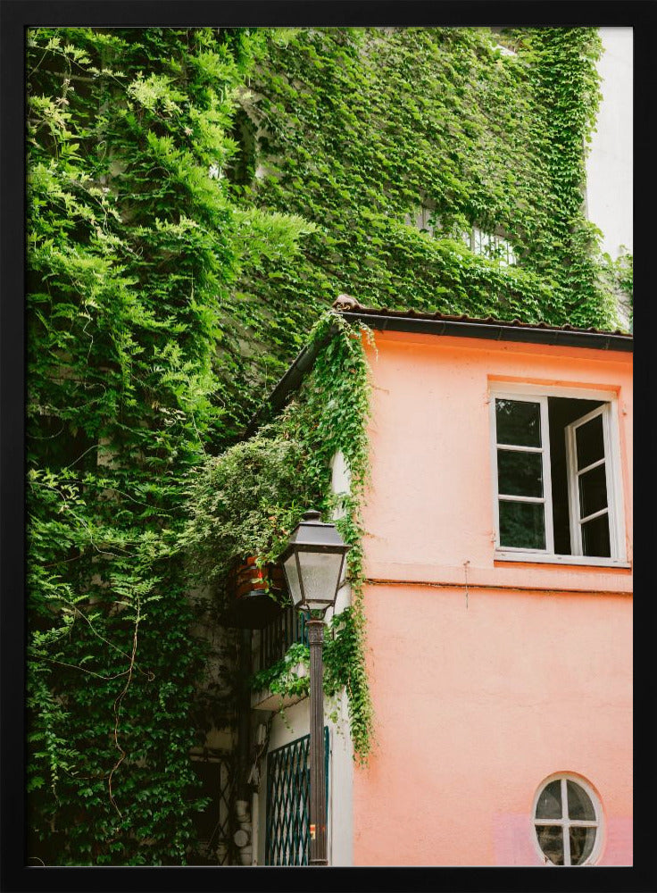 Grün und Pink || Montmartre Paris | Poster