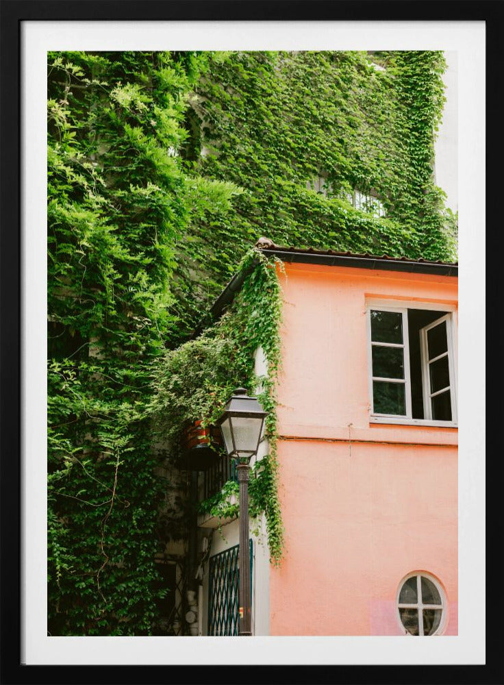 Grün und Pink || Montmartre Paris | Poster