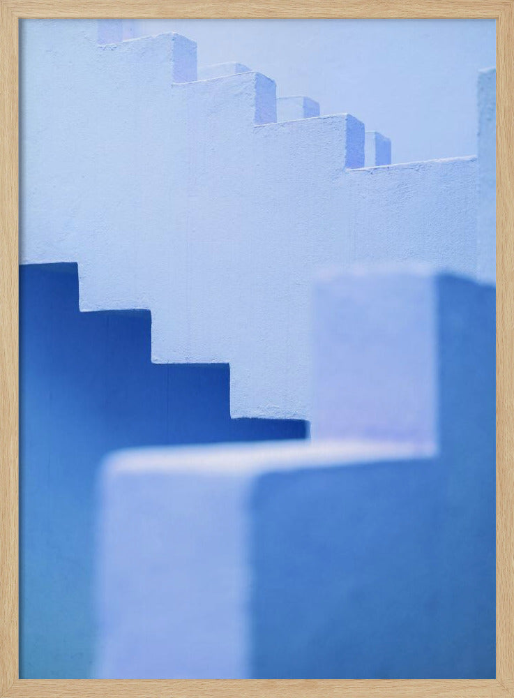 Muralla Roja in Blau | Poster