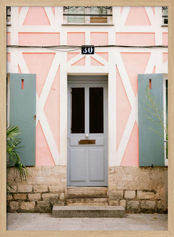 Rue de Cremieux Nummer 30 - Paris | Poster