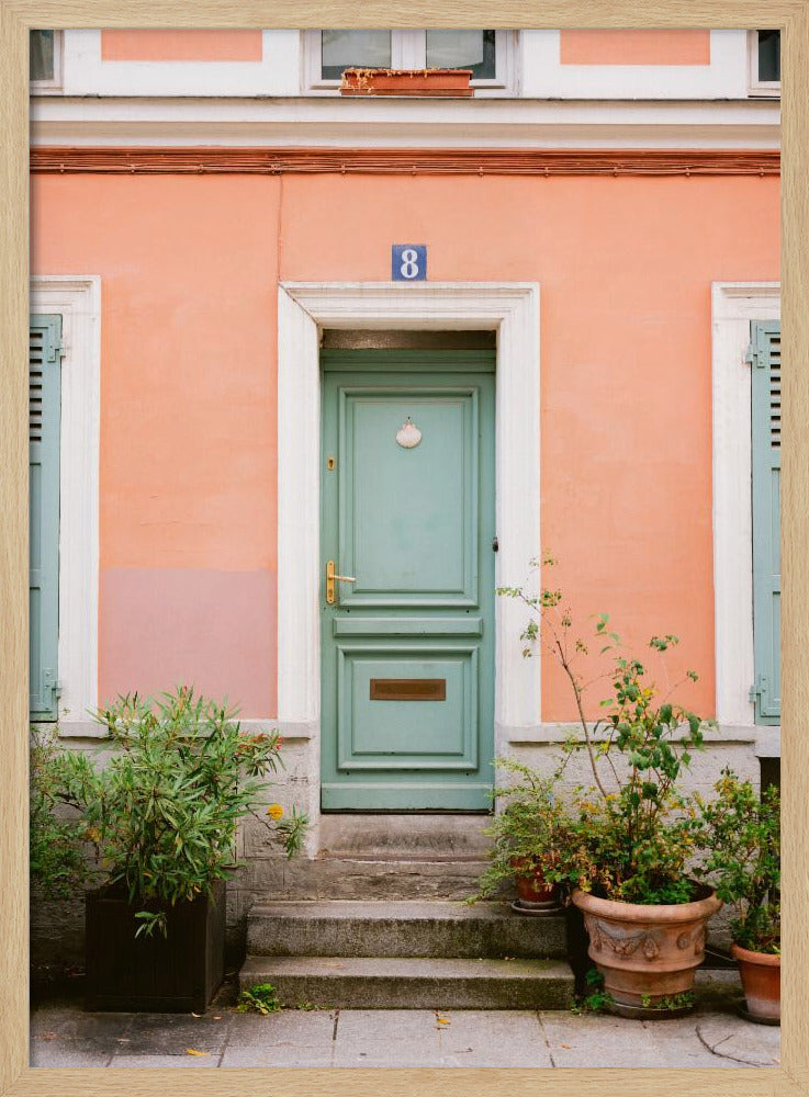 Rue de Cremieux Nummer 8 - Paris | Poster