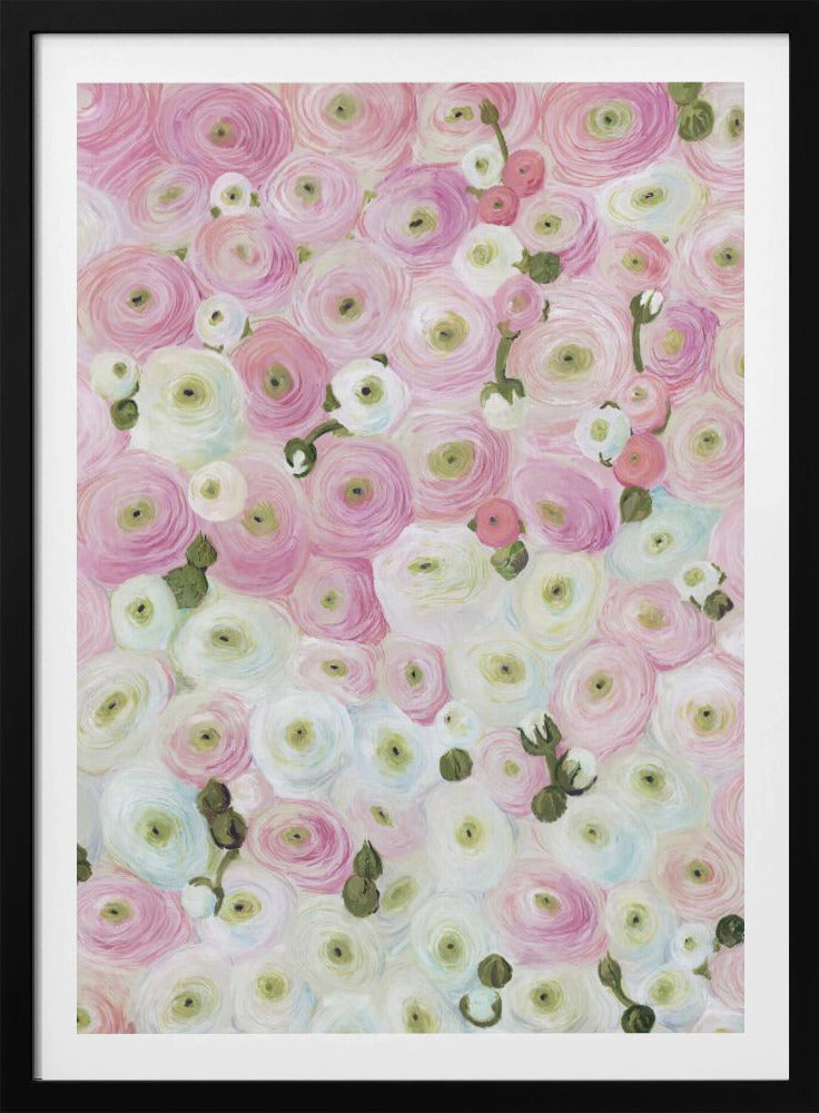 Gabry painterly ranunculus | Poster
