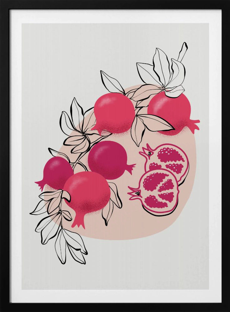 Fathia Granatäpfel | Poster