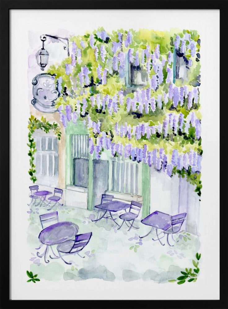 Naives Pariser Café | Poster