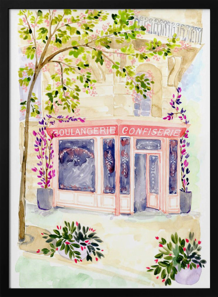 Naive Pariser Bäckerei | Poster