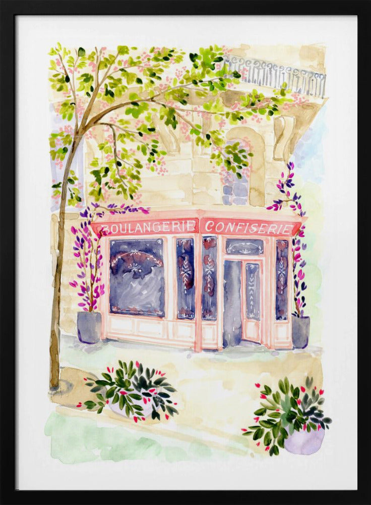 Naive Pariser Bäckerei | Poster