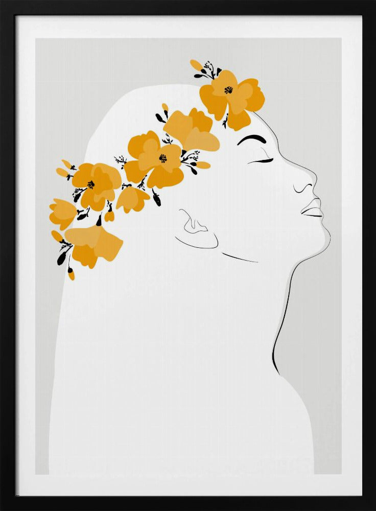 Floal Orly portrait | Poster