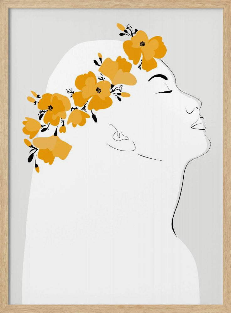 Floal Orly portrait | Poster