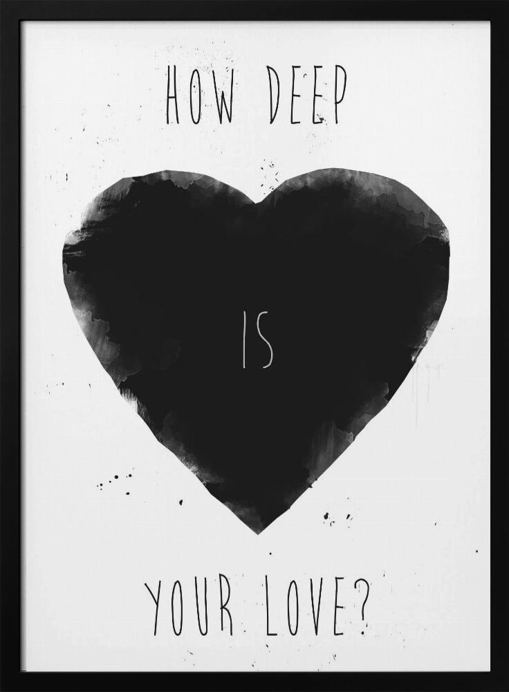 Wie tief ist deine Liebe | Poster