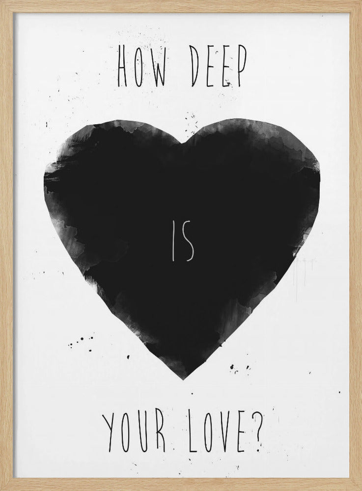 Wie tief ist deine Liebe | Poster