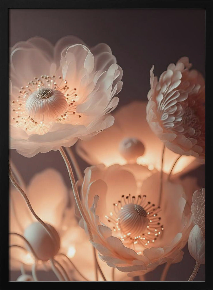 Leuchtende Blüten | Poster