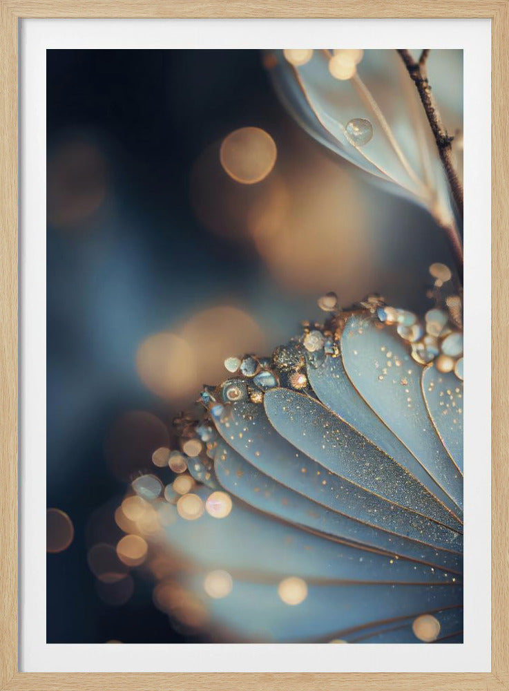 Taufrische Blütenblatt-Eleganz | Poster