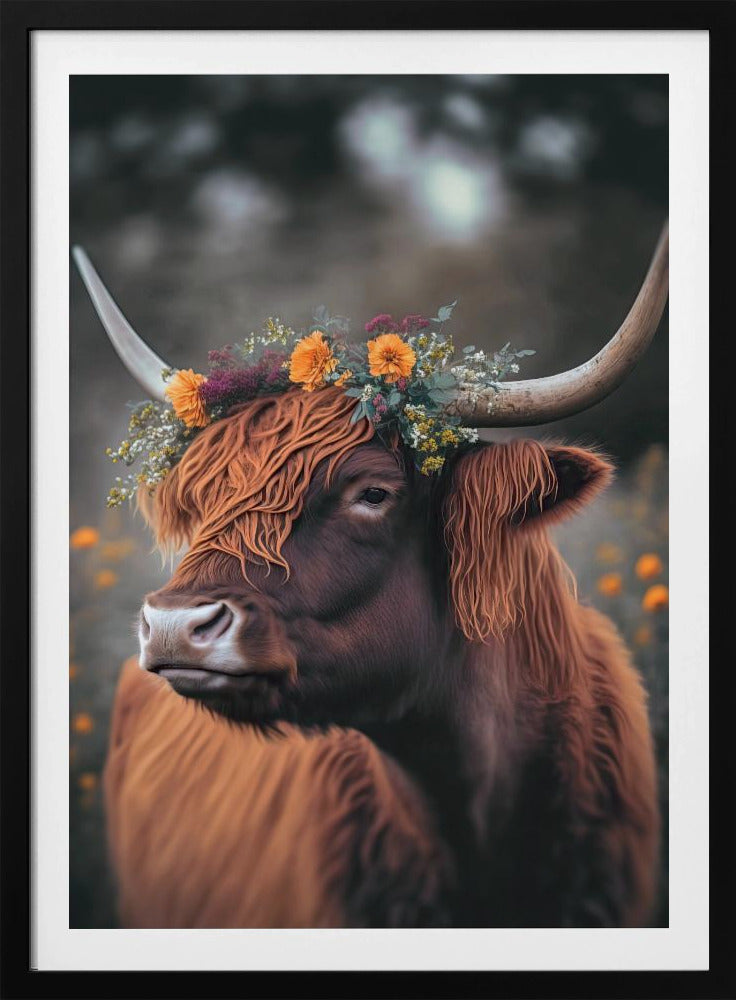 Majestic Blossom牛 | Poster