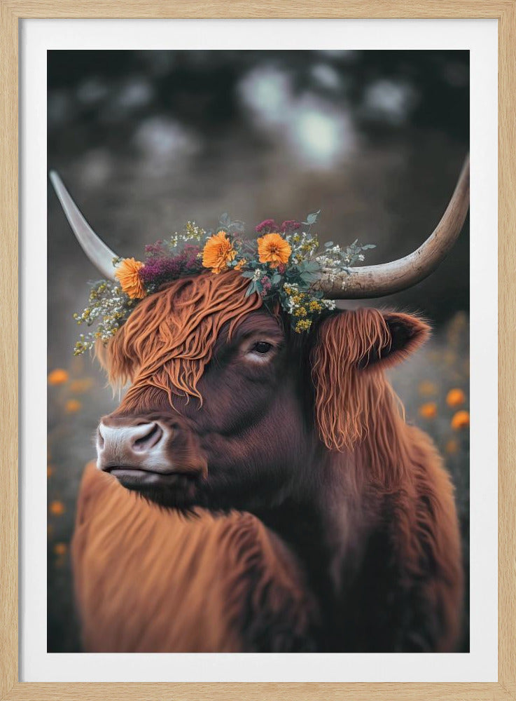 Majestic Blossom牛 | Poster