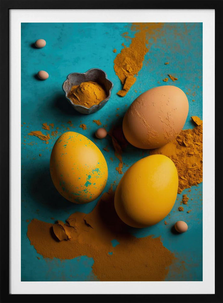 Goldener Farbton Mirage | Poster