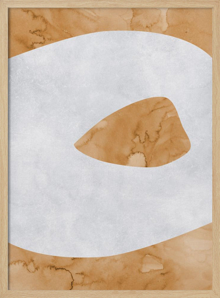 Abstract Lake Crater view | Poster