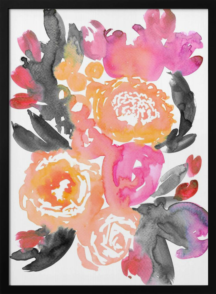 Olympe florals II | Poster