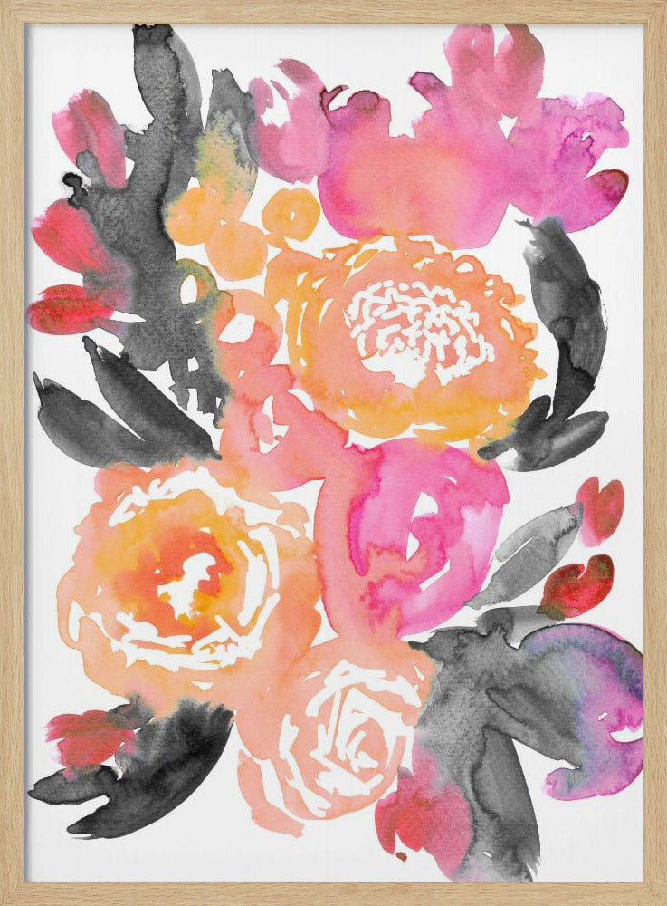 Olympe florals II | Poster