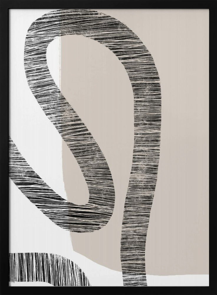 Gebogene Texturen | Poster