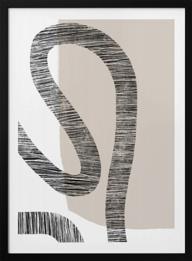 Gebogene Texturen | Poster