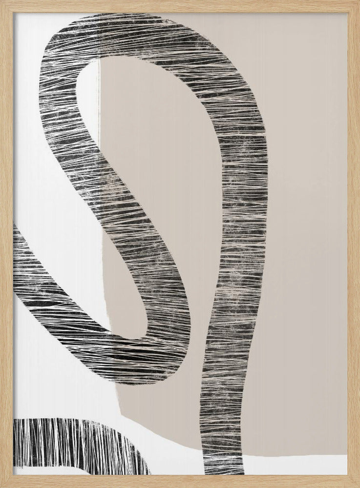 Gebogene Texturen | Poster