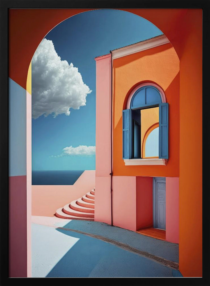 Lebendige Traumlandschaft | Poster