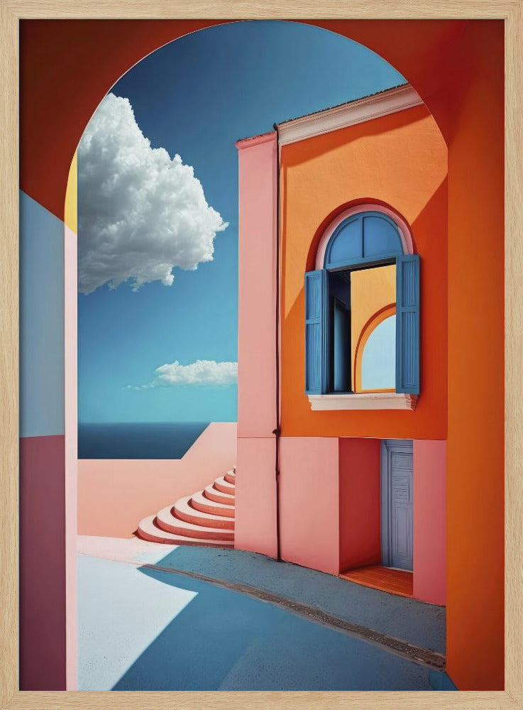 Lebendige Traumlandschaft | Poster