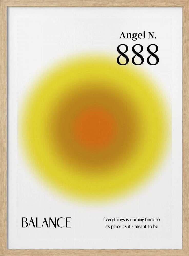 Engel Nummer 888 | Poster