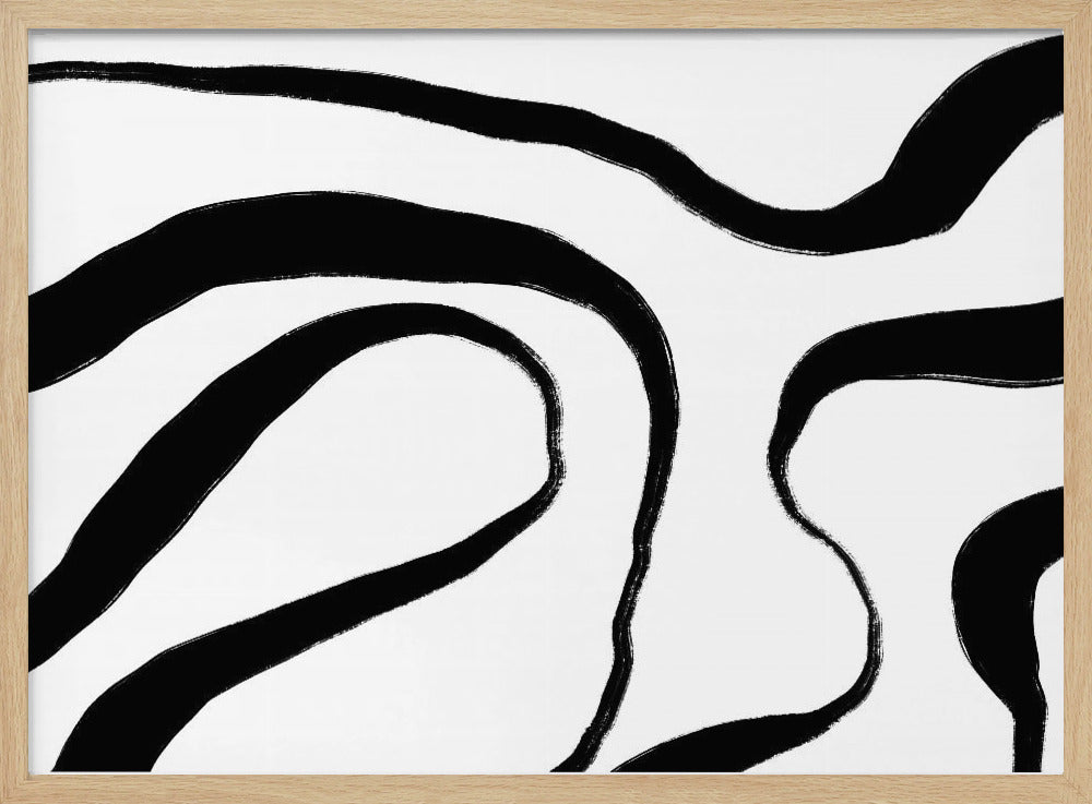 Fließende Zebrastreifen | Poster
