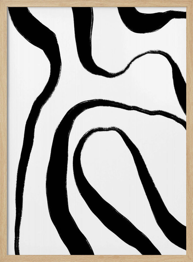 Zebra Flow Harmonie | Poster
