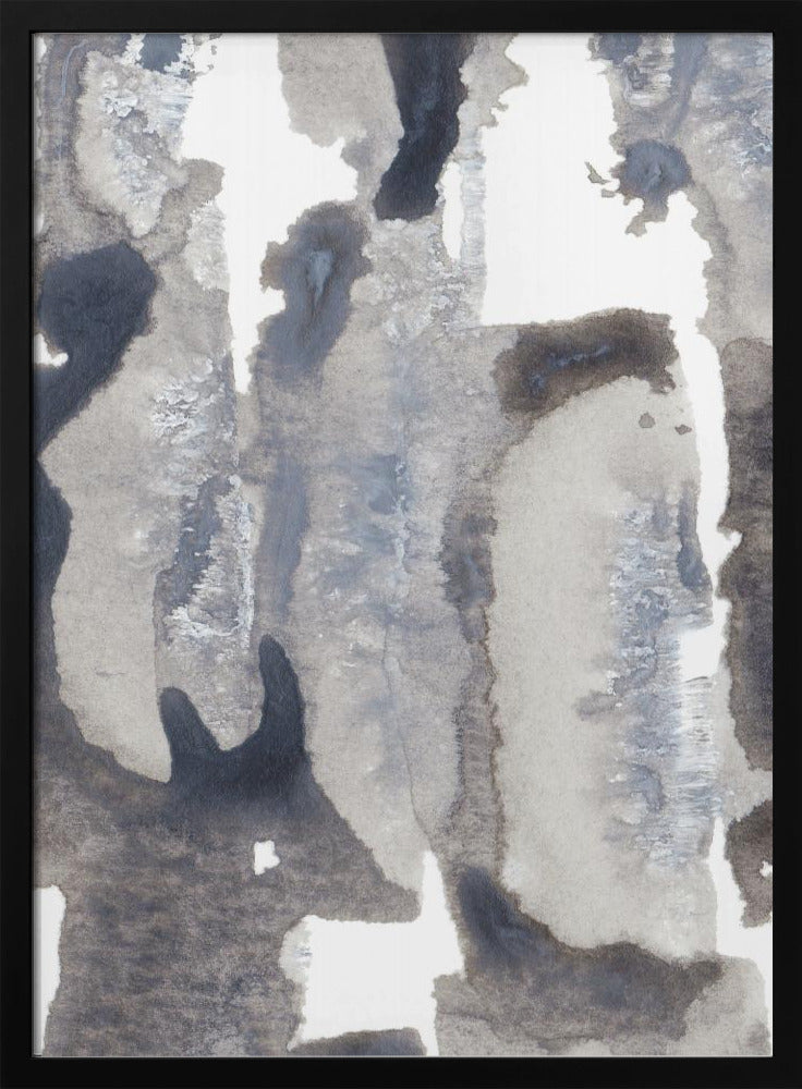 Monochromatic Palette Of Grays And Whites | Poster