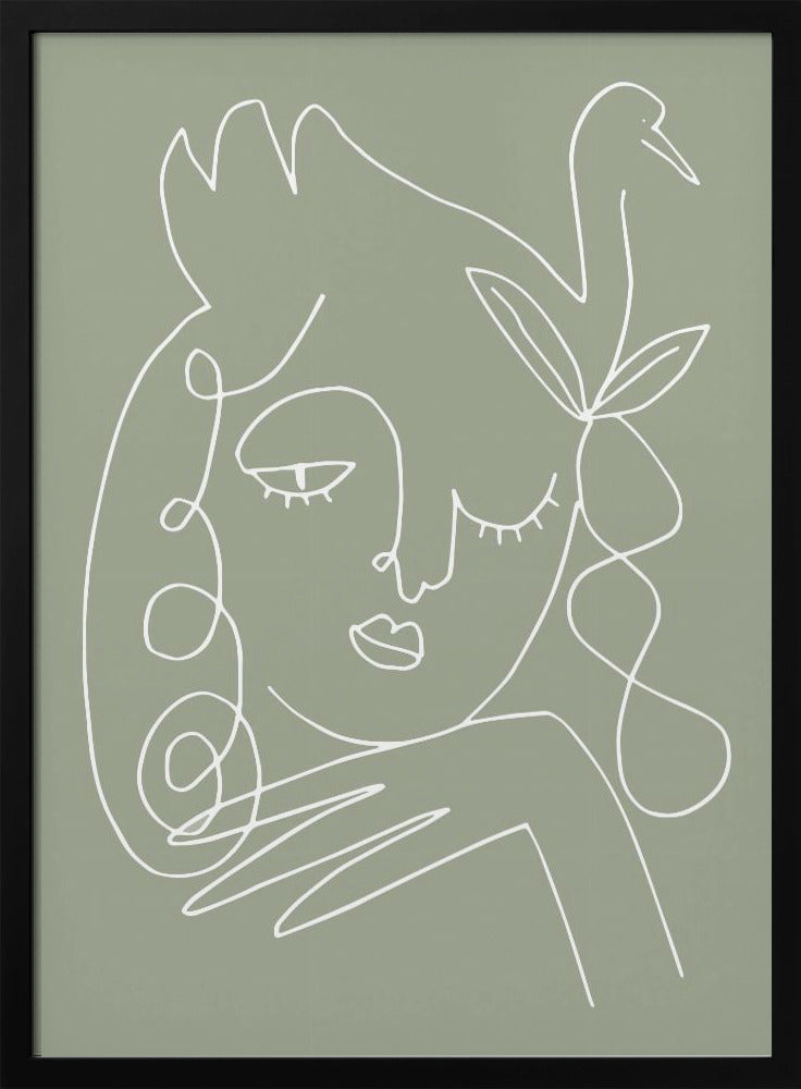 Frau Grün | Poster