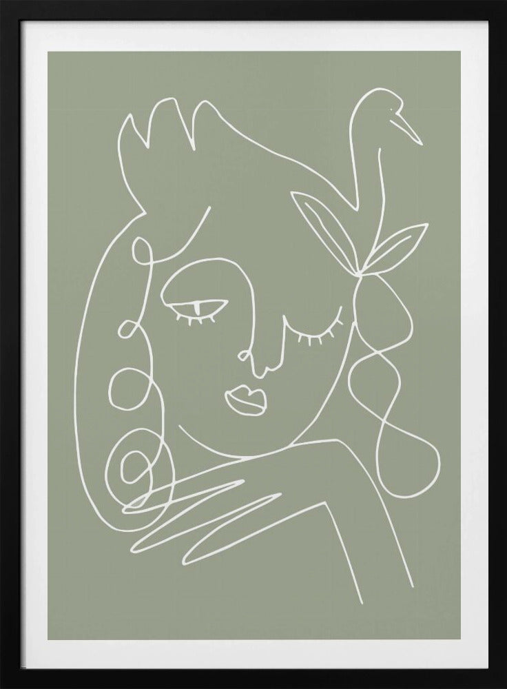 Frau Grün | Poster