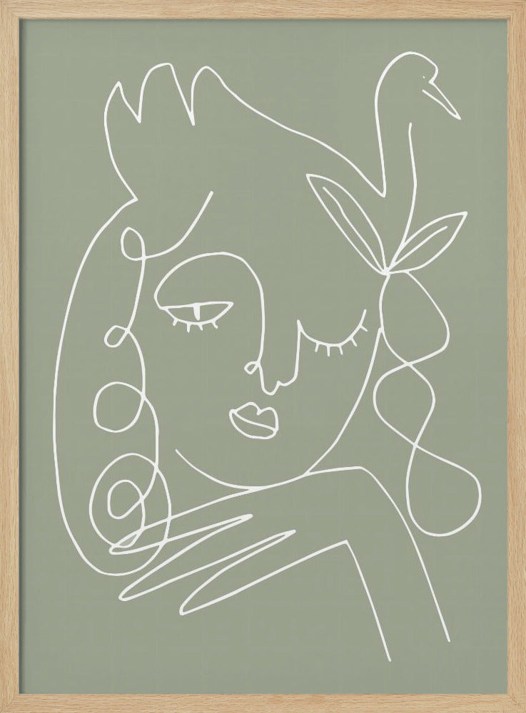 Frau Grün | Poster