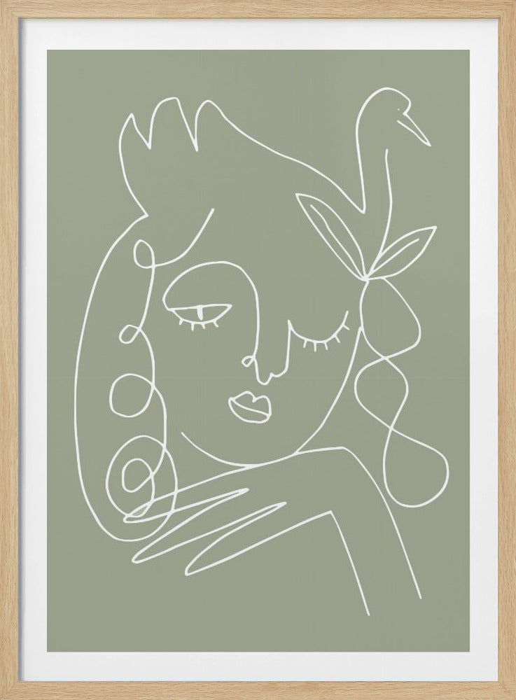 Frau Grün | Poster