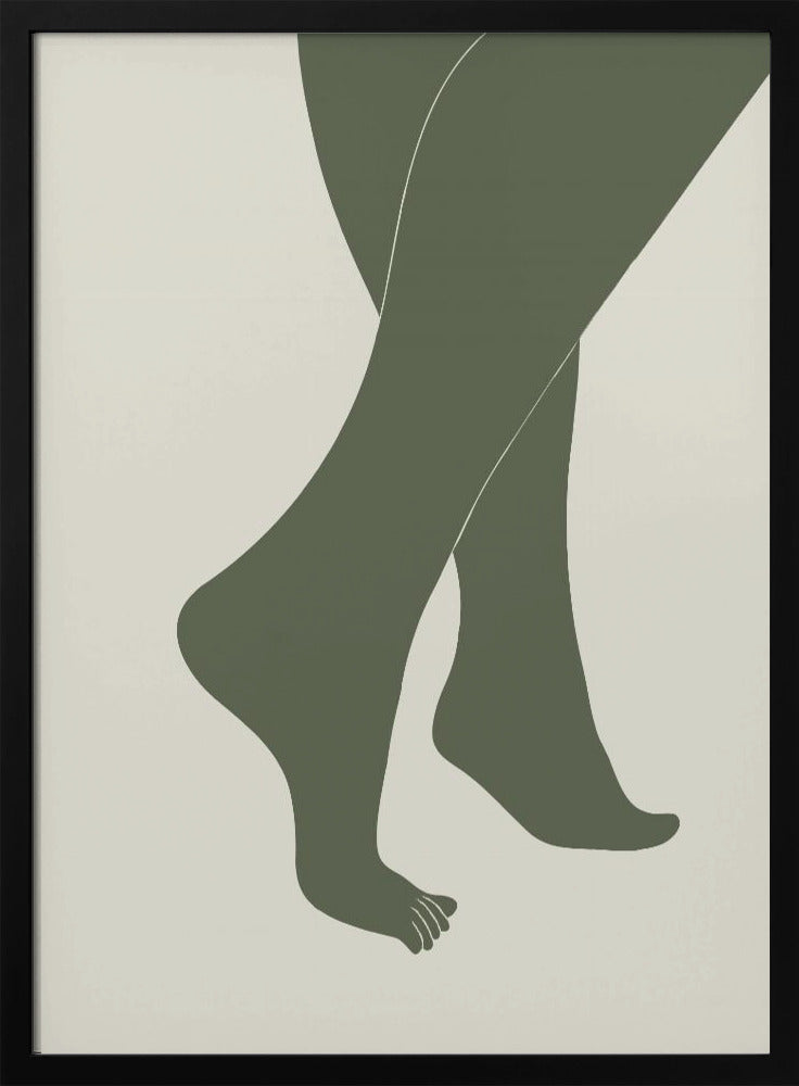 Tip Toe Grün | Poster