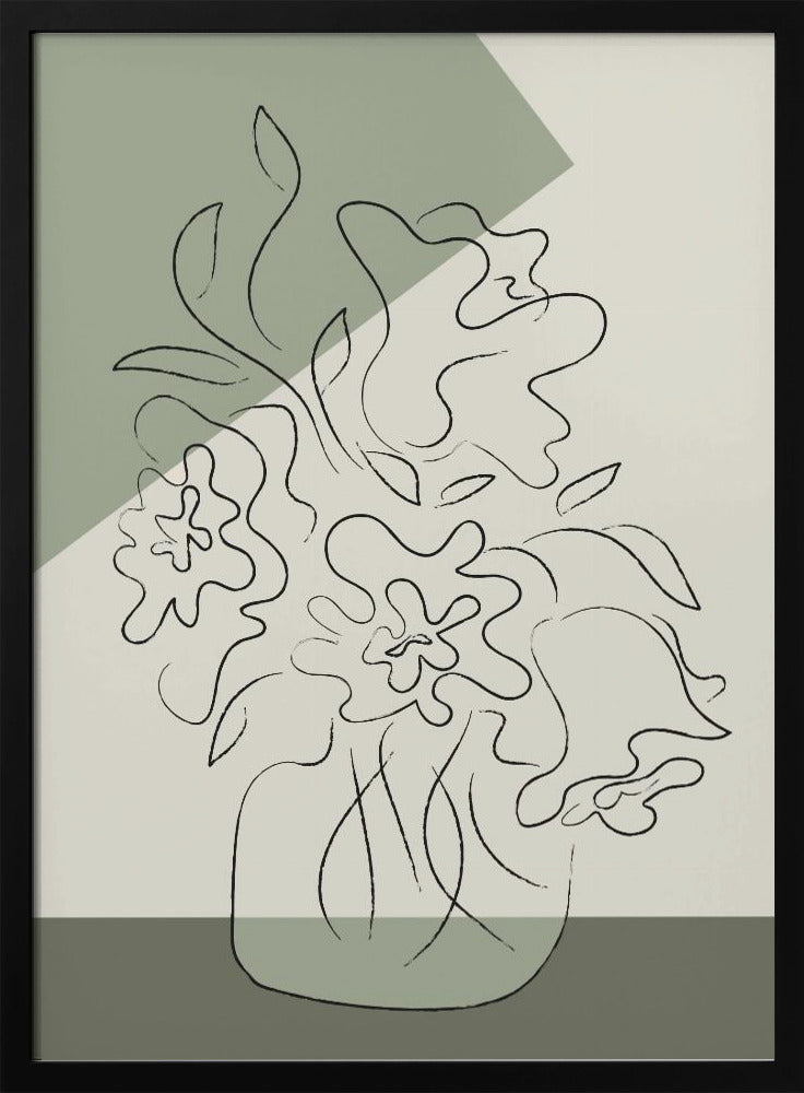 Blumengrün | Poster