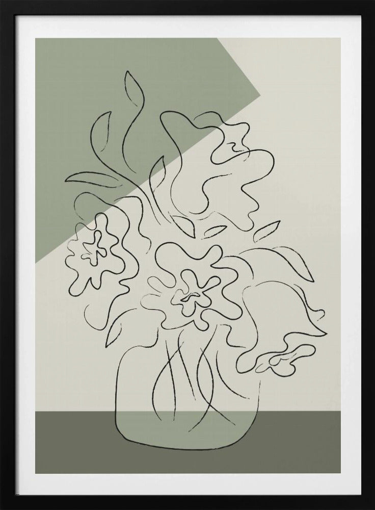 Blumengrün | Poster