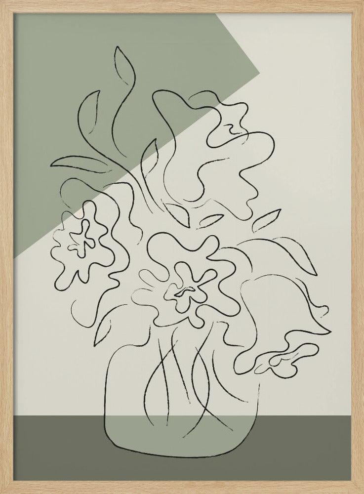 Blumengrün | Poster