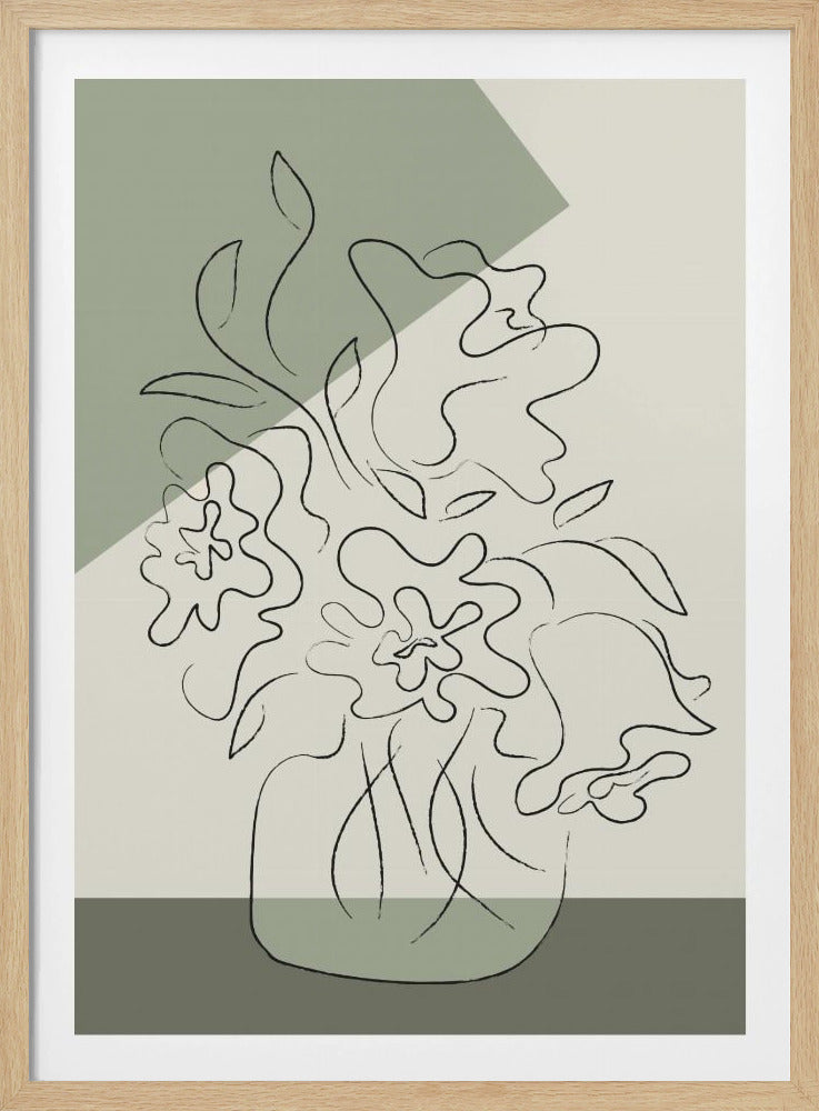Blumengrün | Poster